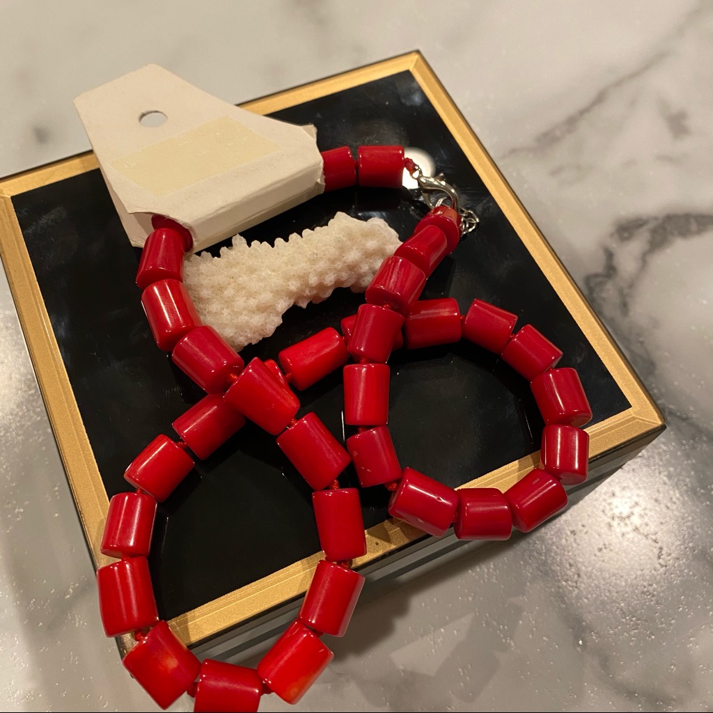 Ruby Red Gemstone Neckless.